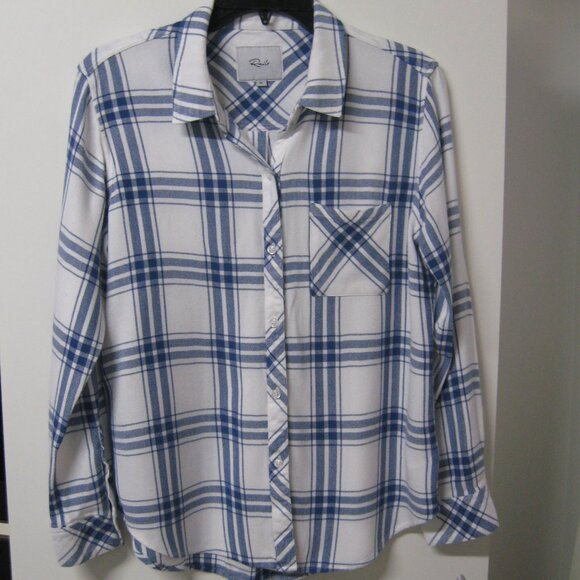 Rails Women's Hunter Soft Flannel Button Down Shirt Size Medium - Picture 1 of 3